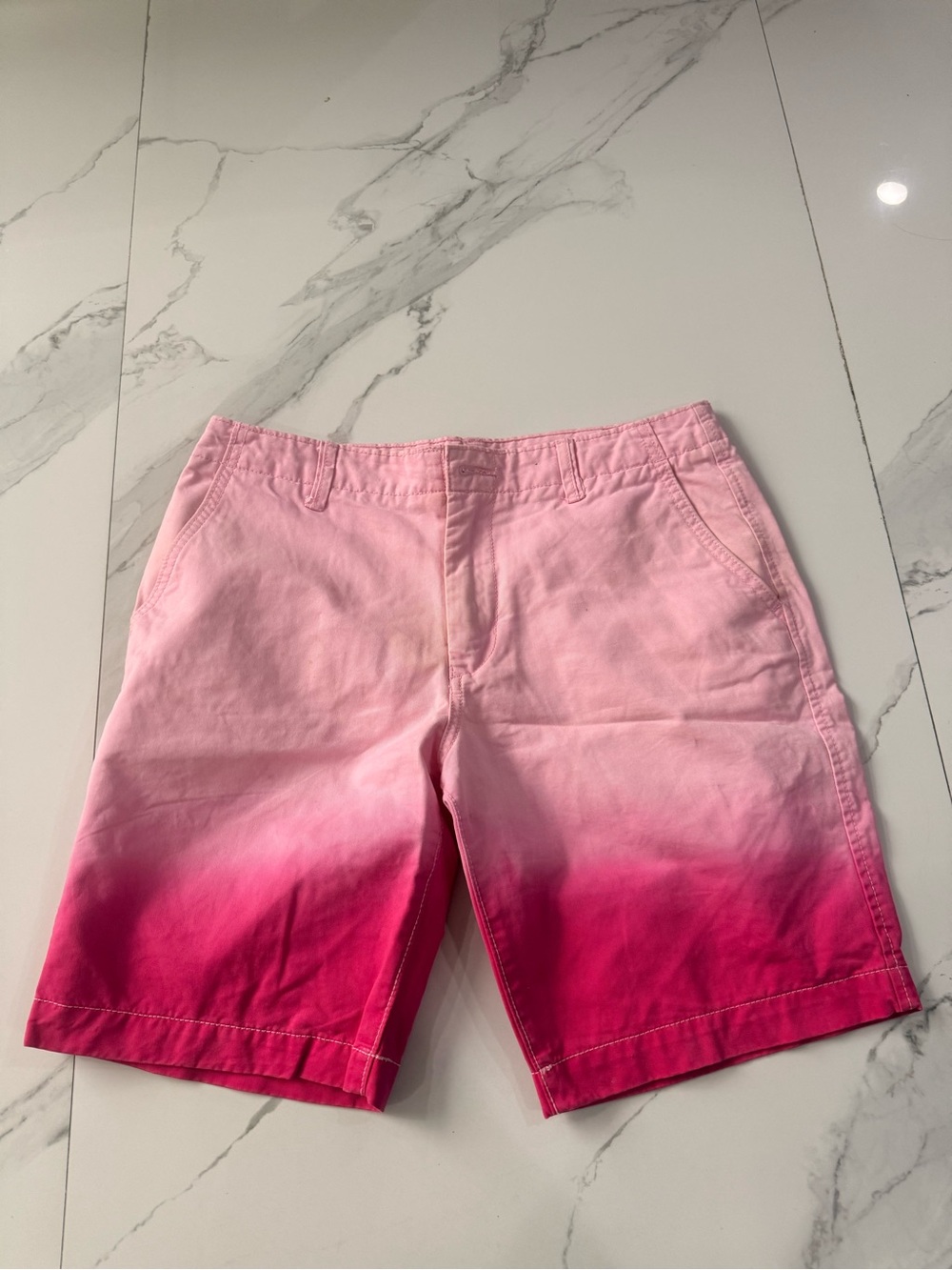 Aeropostale Pink Ombre Bermuda Shorts